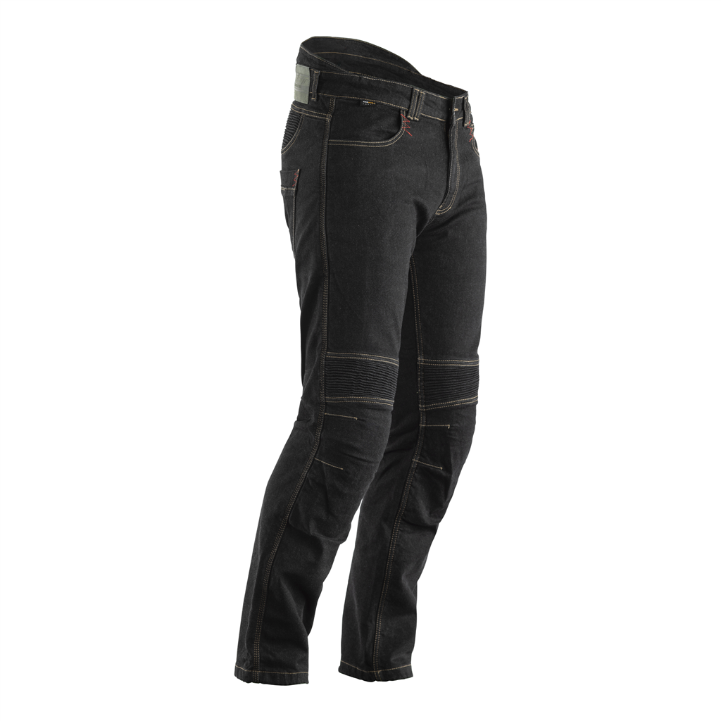 black short leg jeans